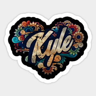 Nickname Kyle Sticker